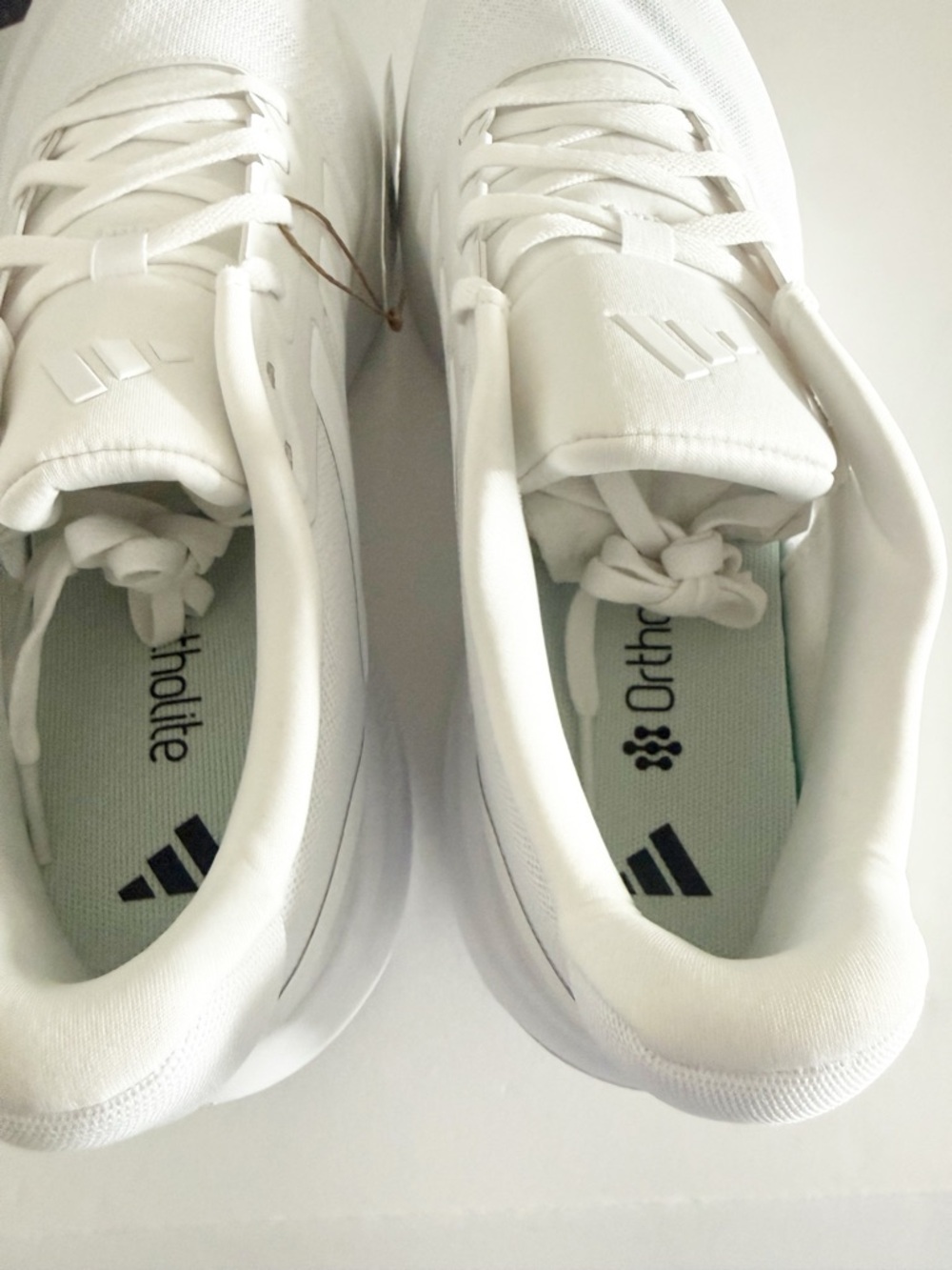 NEW Adidas Women’s Runfalcon 5 White Running Shoes Sneakers Size 11 - Picture 7 of 9